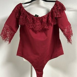 C.O.C. lace leotard 2XL